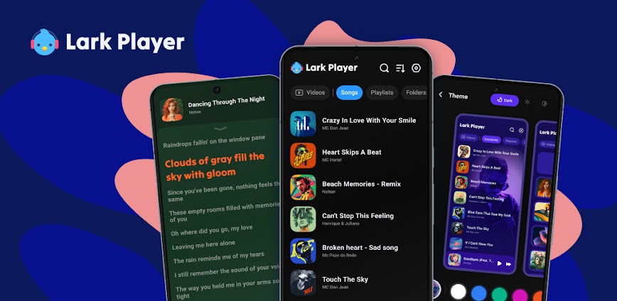 تحميل Lark Player Pro مهكر APK بدون اعلانات مجانا 2026