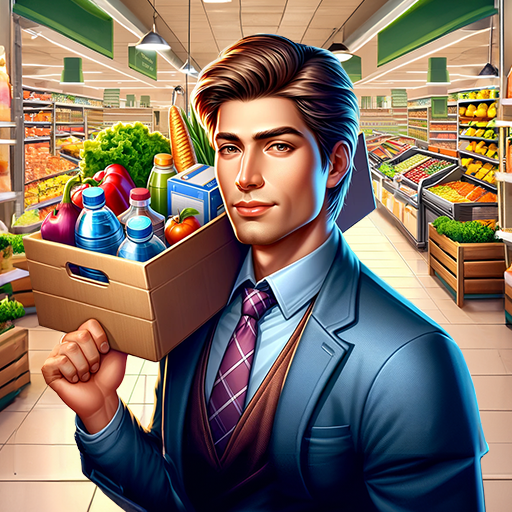 تحميل لعبة محاكي السوبر ماركت للجوال Supermarket Simulator مهكرة مجانا icon