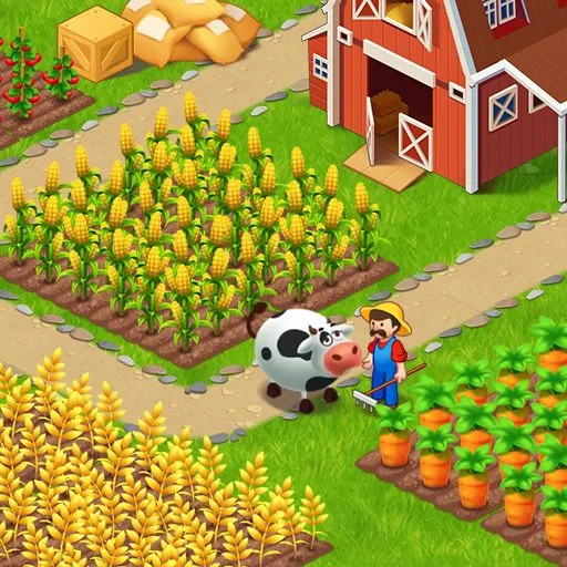 تحميل لعبة مزرعتنا السعيدة Farm City مهكرة (أموال غير محدودة) 2026